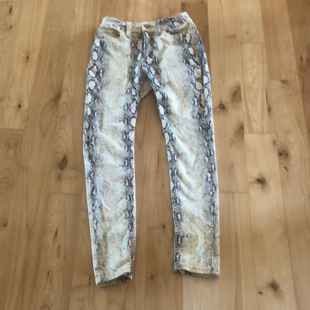 Shyanne Snake Print Jeans